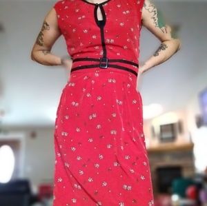 Trollied squirrel dress